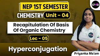 B.Sc 1st Semester Chemistry Unit-4th Mesomeric effect and Resonance Effect Lecture-05