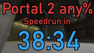 Portal 2 any% Speedrun in 38:34 [WORLD RECORD]