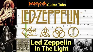 In The Light - Led Zeppelin - Guitar + Bass TABS Lesson