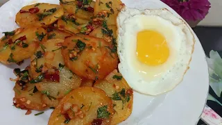 New style Garlic Butter Potato Snacks Recipe With Egg! Its So Delicious! Potato Chips! Fries potato