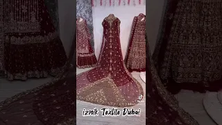 iznik Textile Dubai #PakistaniFashion #bridal #meenabazar #burdubai #myvlogImrankhan