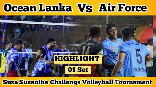 Ocean Lanka Vs Air Force !!! Susa Susantha Volleyball Tournament 2024