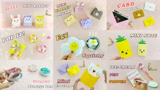 How to Make Cute Crafts With Paper / 9 DIY Paper Crafts So Easy /