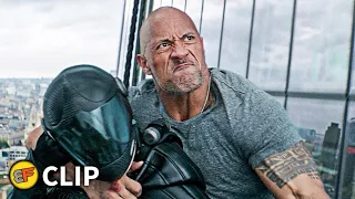 Skyscraper Freefall Scene | Hobbs & Shaw (2019) Movie Clip HD 4K