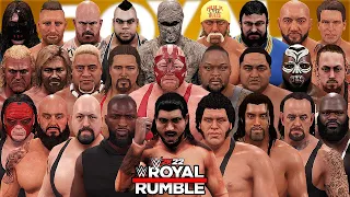50 Giants Royal Rumble Match! - WWE 2K22
