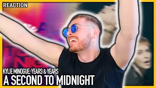 A Second to Midnight is a HUGE PARTY!! ~ Kylie Minogue, Years & Years reaction ~