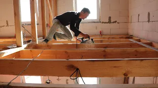 This is how simple it is to make Wooden Floors | Building a House ►8