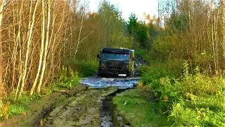 НЕУСТРАШИМЫЙ ГАЗ 66(GAZ 66)ОFF-ROAD ПОСЛЕ УСТАНОВКИ ДИЗЕЛЬНОГО ДВИГАТЕЛЯ FIAT(ШИШИГА