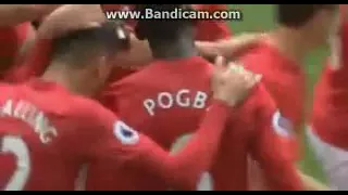 Paul Pogba Goal - Manchester United vs leicester city 4-0 24_09_2016