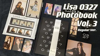 [Unboxing] BLACKPINK LISA - 0327 Photobook Vol. 3 (YG Select + Weverse + Ktown4u POB)
