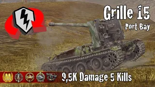 Grille 15  |  9,5K Damage 5 Kills  |  WoT Blitz Replays