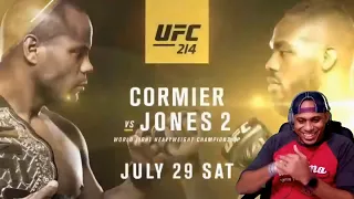 UFC 214 Daniel Cormier Vs Jon Jones 2 Promo REACTION