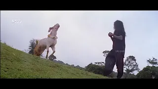 Ravichandran Head fight with Goat | Malla Kannada Movie | Best Scenes of Ravichandran