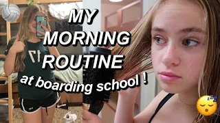 MY WEEKEND BOARDING SCHOOL MORNING ROUTINE!!