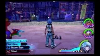 Kingdom Hearts 3D Dream Drop Distance critical mode part 13 La Cité des Cloches (Riku)