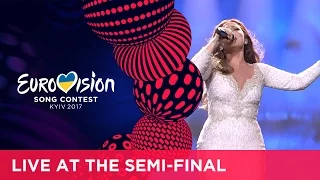 Claudia Faniello - Breathlessly (Malta) LIVE at the second Semi-Final