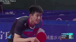 Highlights MATCH   Hou Yingchao     vs Zhou Kai      2021 Chinese National Games TEAMS  Qual  ySipDR