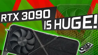 RTX 3090 pictures Leaked! It’s a Triple Slot MONSTER!
