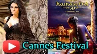 Kamasutra 3D Actress Sherlyn Chopra In 7 Costumes At 66th Cannes International Film Festival