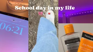 School day in my life // my morning routine, skincare routine, current watch…