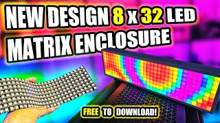 LED Matrix Magic: Unveiling the Ultimate Enclosure Upgrade!