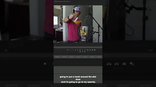 Correct Skin Tones using Masks in Premiere Pro #shorts