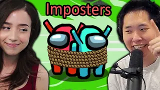 we caught BOTH imposters without anyone dying... (ft. jae park, pokimane, lilypichu, and friends)