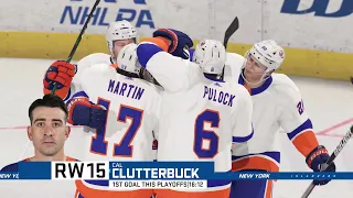 NHL 22 Playoff mode gameplay: New York Islanders vs Washington Capitals - (Xbox Series X) [4K60FPS]