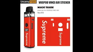 VooPoo Vinci Air Stickers