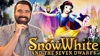 First Time EVER Watching SNOW WHITE AND THE SEVEN DWARFS!! CLASSIC Snow White Movie Reaction!