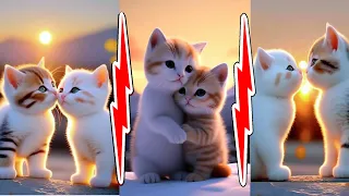 🐕 Cute video with cats and kittens for a good mood! 🐱 #animals #cat #cats #kittencuteness