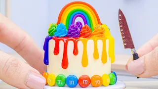 Fancy Miniature Rainbow Cake🌈1000+ Miniature Rainbow Cake Ideas🍰 Mini Cake Ideas