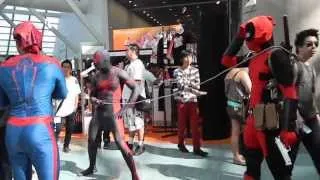 Deadpool Filming at Anime Expo 2013