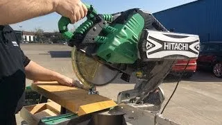 Hitachi C12RSH 305mm Slide Compound Mitre Saw from Toolstop