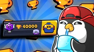 Brawl Stars Pushing to 40k Trophies!! | Pushing Trophies in Brawl Stars