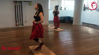 StepFlix Practica de flamenco: Ejercicio de zapateo 1