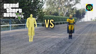 GTA5 - SUPERMAN PRIME(DC) VS SENTRY(MARVEL) FULL FIGHT#gtavmods#sentry#supermanprime#sentry#vs#fight