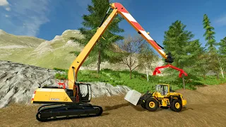 FS22 - Map Waldstetten 016 🇩🇪🚛🚧 - Forestry, Farming and Construction - 4K