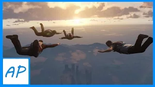 GTA V - Epic Skydiving AWOLNATION - Sail