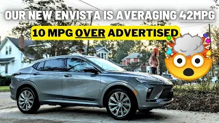 OUR NEW BUICK ENVISTA IS AVERAGING 42MPG | ITS RATED AT 32MPG | HOW? | REAL WORLD TESTING