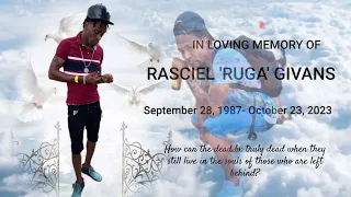 Funeral Service for the late Rasciel Givans