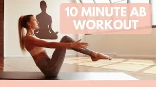 10 minute Ab Workout - Yoga Abs