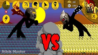 GRIFFON LEADER VS ARMY VAMP SPEARTON VS 999 WARRIORS SPARTAN | STICK WAR LEGACY | STICK MASTER