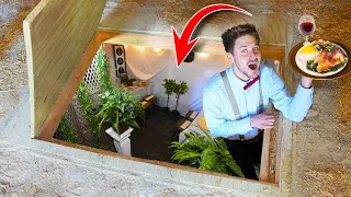 We Opened An Underground Restaurant! *Bunker*