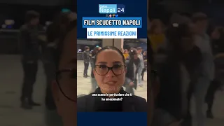 Tifosi NAPOLI vedono il film SCUDETTO e reagiscono così