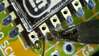 SYSMATT's 4th Soldering under Microscope Video