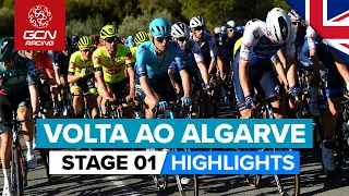 Sprint Showdown On Opening Day! | Volta Ao Algarve 2022 Stage 1 Highlights