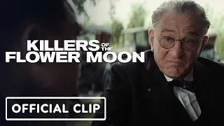 Killers of the Flower Moon - Official Clip (2023) Robert De Niro, Leonardo DiCaprio