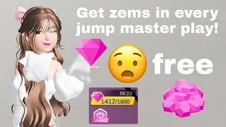Get Free Zems in jump master! | jump master event