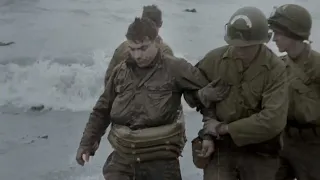 The chaotic landing of Omaha Beach